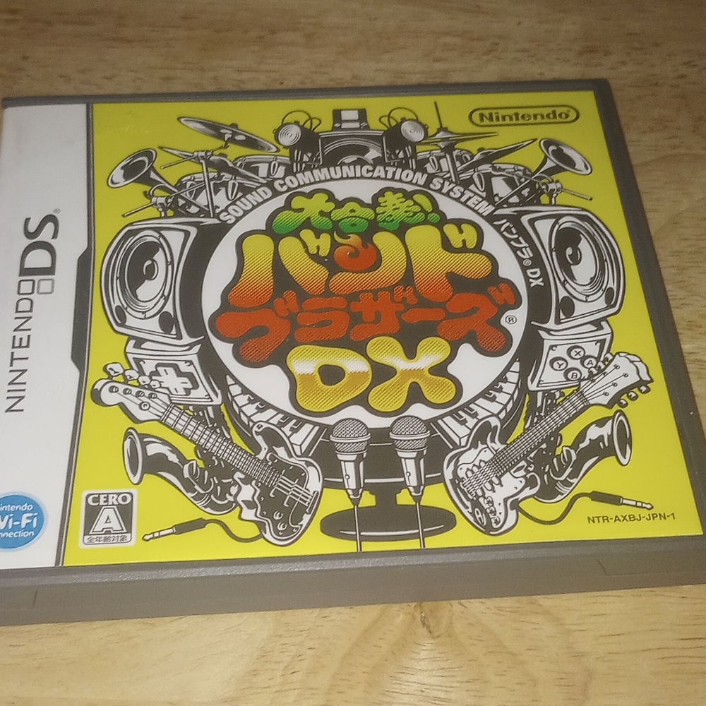 US SELLER - FREE SHIPPING- Daigasso Band Brothers DX Nintendo DS Japan Import